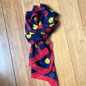 Polka Dot Scarf - Primary Colors!